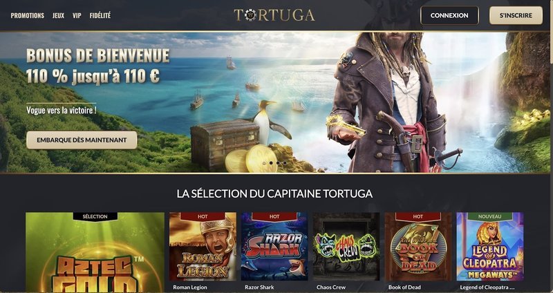 Présentation de tortuga casino application Présentation de tortuga casino application